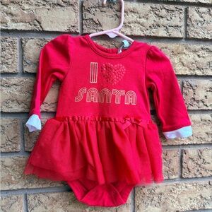 • 4/$25- George “I Love Santa” Tutu‎ Bodysuit Dress